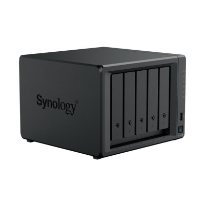 NAS SYNOLOGY DS1525+ /5 BAHIAS/NUCLEO CUADRUPLE 2.2GHZ/8 GB DDR4/ 2.5GBE LAN X2/USB 3.2 X2/ HASTA 100 TB HOT-SWAP/ AMD RYZEN