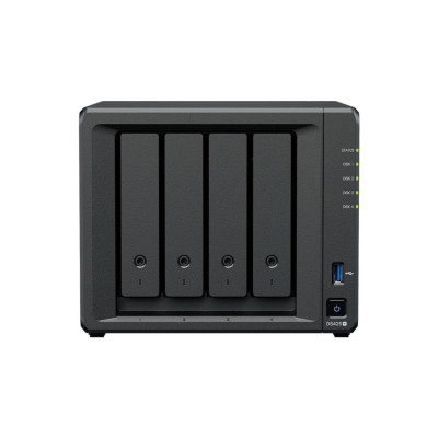 NAS SYNOLOGY DS425+ /4 BAHIAS NUCLEO CUADRUPLE 2.0 GHZ/ HASTA 80 TB, 2GB DDR4 HASTA 6GB/ PTO 1GBE LAN, 1 PTO 2.5GBE LAN / USB