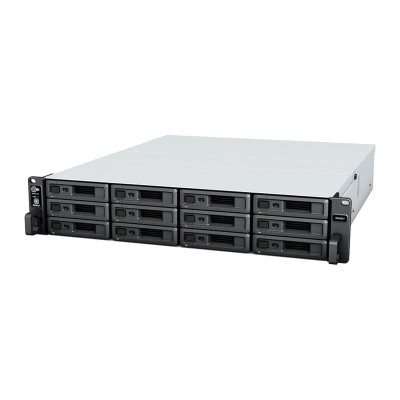 NAS SYNOLOGY RS2423+ /12 BAHIAS /NUCLEO CUADRUPLE 3.3GHZ/8GB DDR4/HASTA 216 TB /LAN GIGABIT X2/ LAN 10GBE X1/ USB 3.2