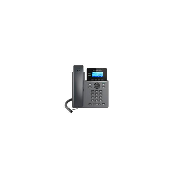 TELFONO IP GRANDSTREAM GRP2602P, 4 CUENTAS SIP 2 LINEAS P. LCD 2 PUERTOS 10/100 SOPORTA EHS POE NO INCLUYE ELIMINADOR