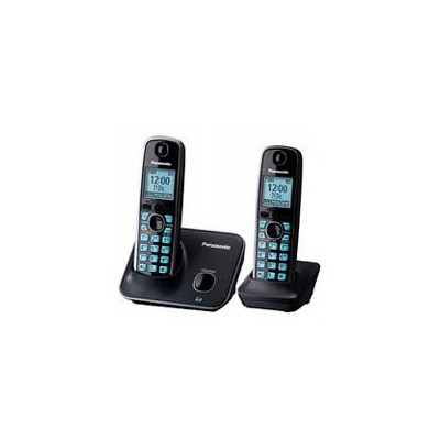 TELEFONO PANASONIC KX-TG4112ME INALAMBRICO BASE HANDSET PANTALLA LCD 1.8 COLOR AZUL TECLADO ILUMINADO ALTAVOZ 50 KX-TG4112MEB