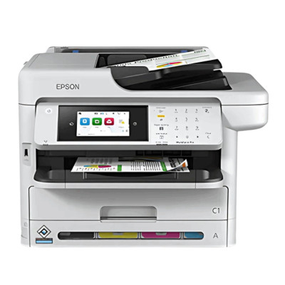 MULTIFUNCIONAL EPSON WORKFORCE PRO WF-C5891, 34 PPM NEGRO/COLOR, INYECCION DE TINTA, USB, WIFI, RED ETHERNET, C11CK27301