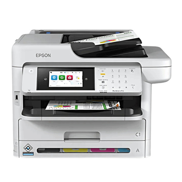 MULTIFUNCIONAL EPSON WORKFORCE PRO WF-C5891, 34 PPM NEGRO/COLOR, INYECCION DE TINTA, USB, WIFI, RED ETHERNET, C11CK27301