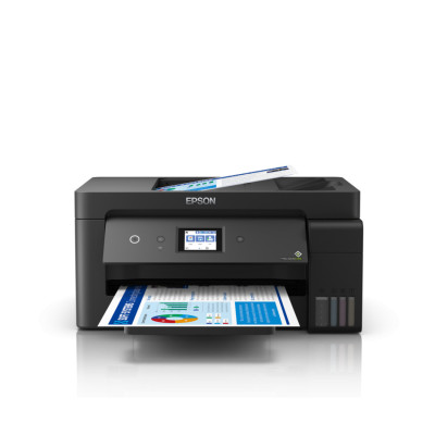 MULTIFUNCIONAL EPSON L14150, PPM 38 NEGRO/24 COLOR, TINTA CONTINUA, ECOTANK, USB, RED, WIFI, ADF, DOBLE CARTA, C11CH96301