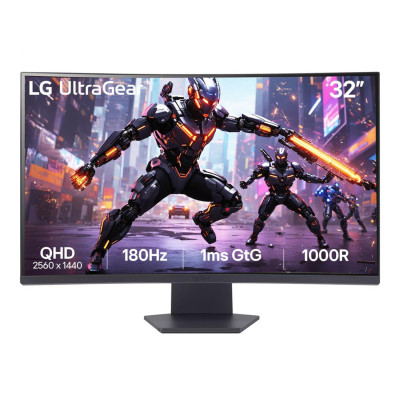 LG UltraGear 32GS60QC Monitor Gamer Curvo
