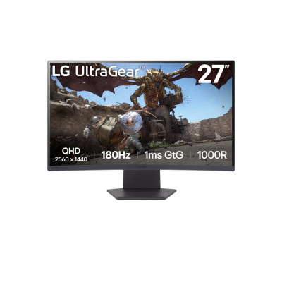 LG 27GS60QC-B UltraGear 27" Curvo QHD