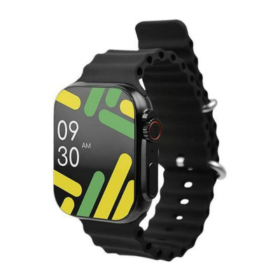 RELOJ INTELIGENTE SMARTWATCH CON PANTALLA AMOLED DE 1.96 PULGADAS PERFECT CHOICE CITRINE - NEGRO PC-270171