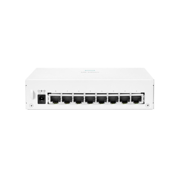 SWITCH HPE ARUBA R8R45A INSTANT ON 1430 CON 8 PUERTOS RJ45 10/100/1000 MBPS NO ADMINISTRABLE