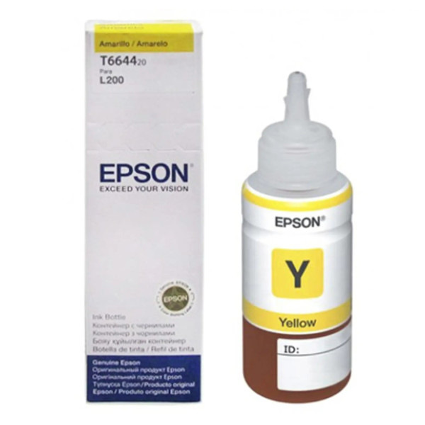 CARTUCHO EPSON MODELO 664 AMARILLO, PARA L110, L200, L210, L350, L355, L555, L300, L1300 T664420