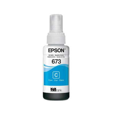 CARTUCHO EPSON MODELO 673 CYAN, PARA L800, L1800 , L805 T673220-AL