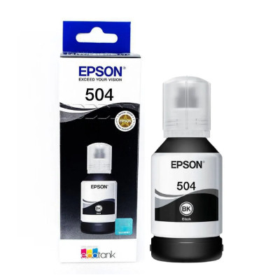 CARTUCHO EPSON MODELO T504 NEGRO, PARA L4150, L4160, L6161, L6171, L6191 T504120