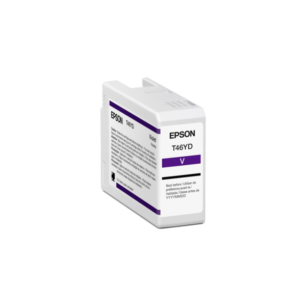 CARTUCHO EPSON MODELO T46Y VIOLETA, PARA PLOTTER P900 (50 ML) T46YD00