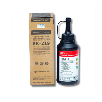 RECARGA PANTUM RK219 NEGRO, RENDIMIENTO 1600 PAGINAS, PARA EQUIPO P2509W, M6509NW Y M6559NW RK-219
