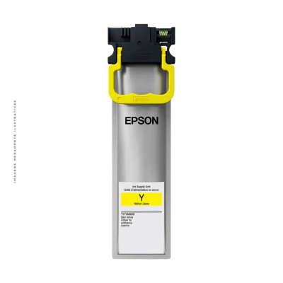 BOLSA DE TINTA EPSON T11A420-AL ALTO RENDIMIENTO AMARILLO 39 ML, RENDIMIENTO 5,000 IMPRESIONES, COSTO PP $0.19C C13T11A42A