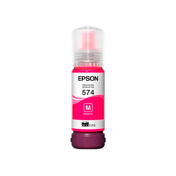BOTELLA DE TINTA EPSON MODELO T574 MAGENTA PARA L8050 T574320-AL