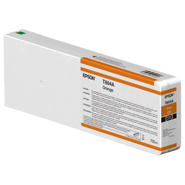 CARTUCHO EPSON MODELO T55K ULTRACHROME HD / HDX NARANJA, PARA PLOTTER P6000/ P7000/ P8000/ P9000 700 ML T55KA00
