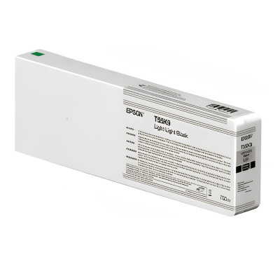 CARTUCHO EPSON MODELO T55K ULTRACHROME HD / HDX NEGRO CLARO CLARO, PARA PLOTTER P6000/ P7000/ P8000/ P9000 700 ML T55K900