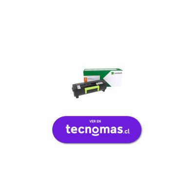 TONER LEXMARK 66S4000 NEGRO, RENDIMIENTO ESTANDAR 5000 PAGINAS, PARA MS531, 631, 632, MX532, 632