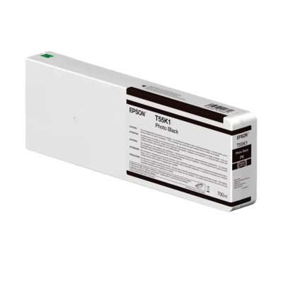 CARTUCHO EPSON MODELO T55K ULTRACHROME HD / HDX VERDE CLARO, PARA PLOTTER P6000/ P7000/ P8000/ P9000 700 ML T55KB00