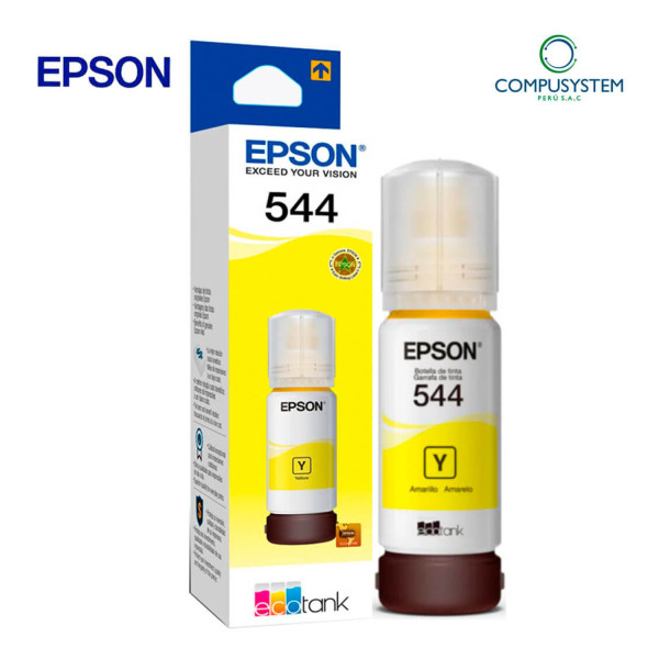 Cartucho Epson T544 amarillo tinta DYE para L1210 T544420-AL