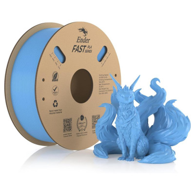 FILAMENTO DE IMPRESION 3D CREALITY ENDER FAST PLA LIGHT BLUE 1KG 3301010431