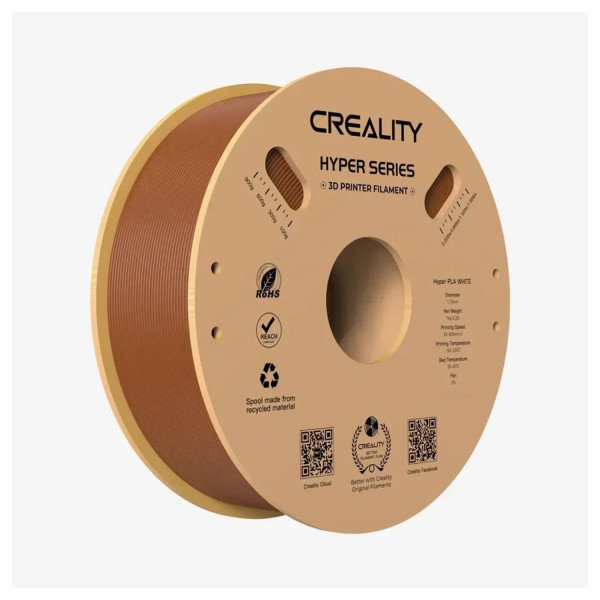 FILAMENTO DE IMPRESION 3D CREALITY HYPER PLA-CF OCHRE -1.75 MM- 1 KG 3301060019