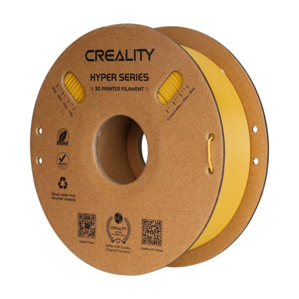 FILAMENTO DE IMPRESION CREALITY HYPER SERIES PLA FILAMENT 1.75MM 1KG GOLD 3301010415