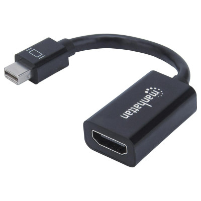 ADAPTADOR DISPLAYPORT,MANHATTAN,151634, M A HDMI H, CABLE 15CM 1080P
