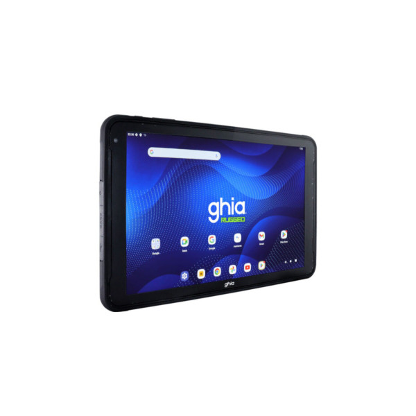 TABLET GHIA RUGGED OCTACORE/ 10.1 PULG IPS /4GB RAM/256GB /2CAM 5MP 8MP/WIFI DUAL BAND/BLUETOOTH/10,000MAH/ANDROID 13 / GRINV1