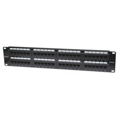 PANEL PARCHEO,INTELLINET,513579, CAT 5E, 48 PTOS 2 NIV. RACK
