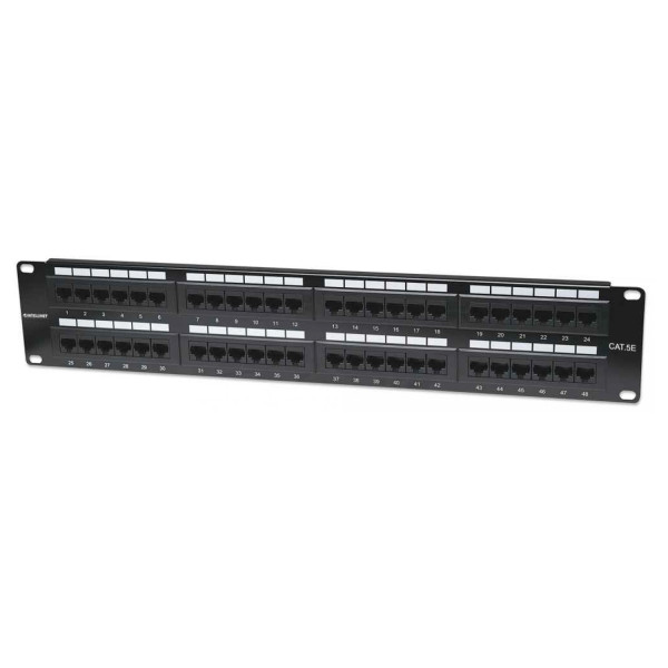 PANEL PARCHEO,INTELLINET,513579, CAT 5E, 48 PTOS 2 NIV. RACK
