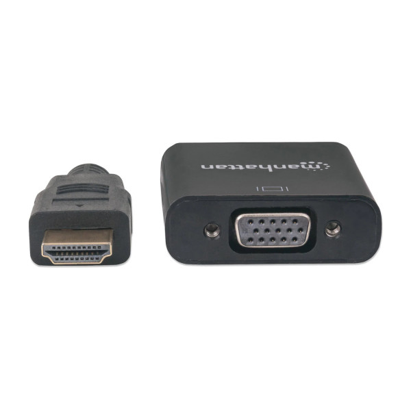 CONVERTIDOR,MANHATTAN,151467, VIDEO HDMI A SVGA, BOLSA