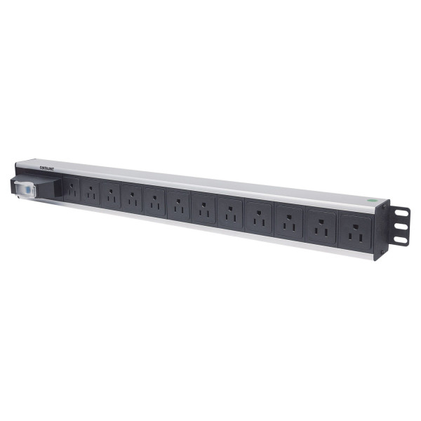 BARRA PDU,INTELLINET,713955, 12 CONT. GAB/RACK, VERTICAL, CONTRA CORTO CIRCUITO