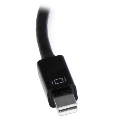 ADAPTADOR DE VIDEO MINI DISPLAYPORT A HDMI CON AUDIO ADAPTADOR ACTIVO MDP 1.2 PARA LAPTOP O ULTRABOOK 4K 30HZ NEGRO -