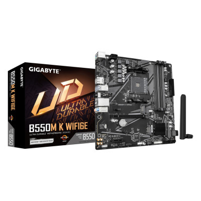GIGABYTE B550M K | Tarjeta Madre AM4