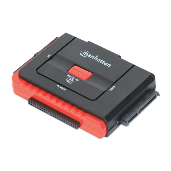 ADAPTADOR USB,MANHATTAN,179195, 2.0 A HDD IDE40/SATA OTB
