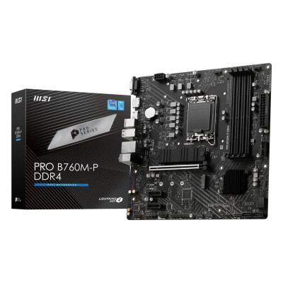 MSI PRO B760M-P Tarjeta Madre B760