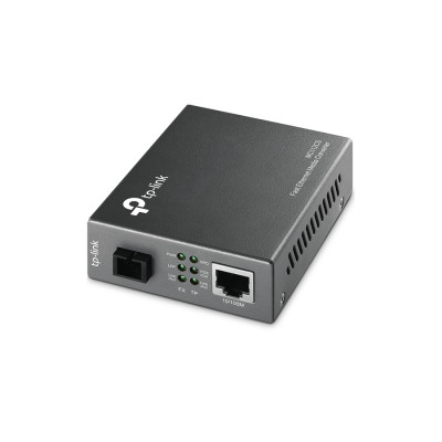 CONVERTIDOR DE MEDIOS | TP-LINK | MC112CS | MONO MODO WDM CONECTOR DE FIBRA SC A RJ45 10/100MBPS DUPLEX