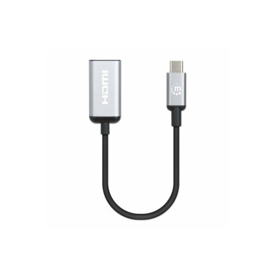CONVERTIDOR,MANHATTAN,153706,USB-C A HDMI H, 4K60HZ