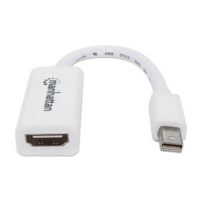 ADAPTADOR,MANHATTAN,322461, DISPLAYPORT MINI M A HDMI H 1080P