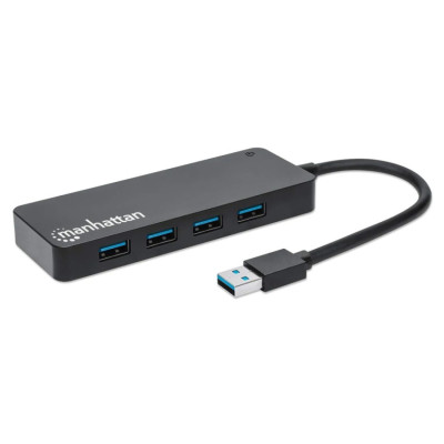 HUB USB, MANHATTAN,164900, V3.2 4 PTOS A