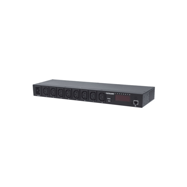 BARRA PDU,INTELLINET,163682, 8 CONT. GAB/RACK 19, 1U, INTELIGENTE CON MONITOREO