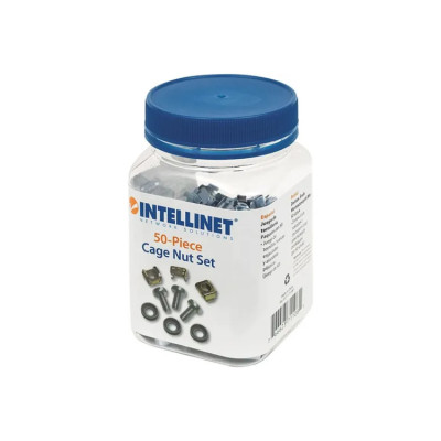 Tornilleria Intellinet 7110181 gabinete 19" 50 Sets M6 bote 711081