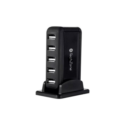 HUB - TECHZONE - TZ17HUB01 - 7 PUERTOS - USB 2.0