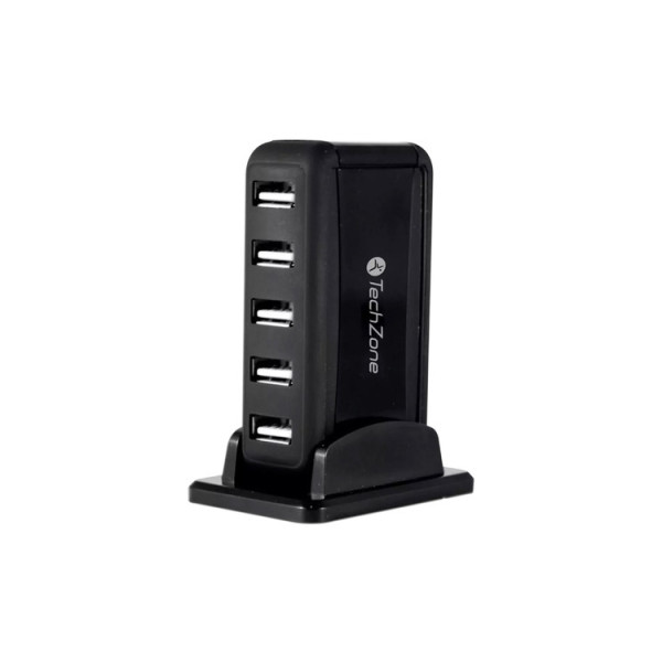 HUB - TECHZONE - TZ17HUB01 - 7 PUERTOS - USB 2.0