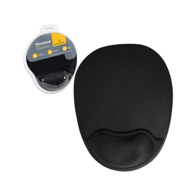 MOUSE PAD CON ALMOHADILLA DE GEL ERGONOMICO ANTIDERRAPANTE PERFECT CHOICE PC-041078