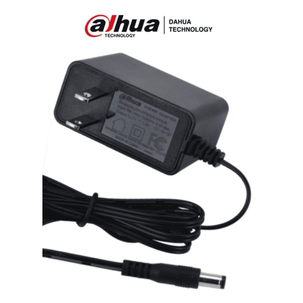 DAHUA PFM320-010US - FUENTE DE PODER DE 12 VCC 1 AMPER/ FCC, EN6236B/ ENTRADA DE 100-240 VAC/ PROTECCIÓN DE DH-PFM320-010US
