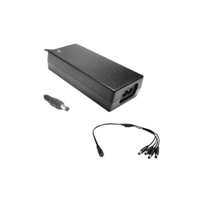 SAXXON PSU1204D - FUENTE DE PODER REGULADA DE 12 VCC 4.1 AMPERES/ CON CABLE DE 1.2 METROS/ PARA USOS MULTIPLES PSU1204D+PSUWB07