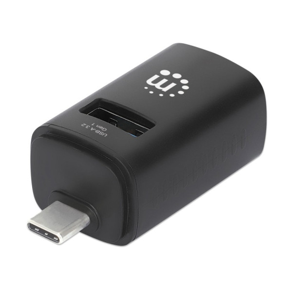 HUB,MANHATTAN,180993, USB-C 3 PTOS A