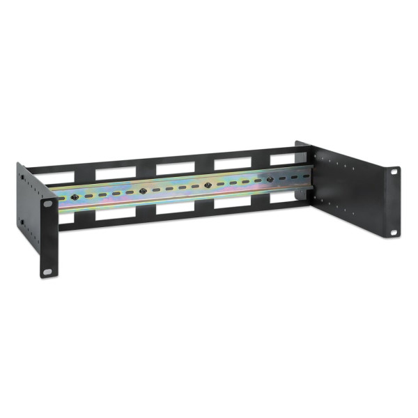 KIT DE CARRIL DIN , INTELLINET, 716345, AJUSTABLE PARA RACK 19, 2U